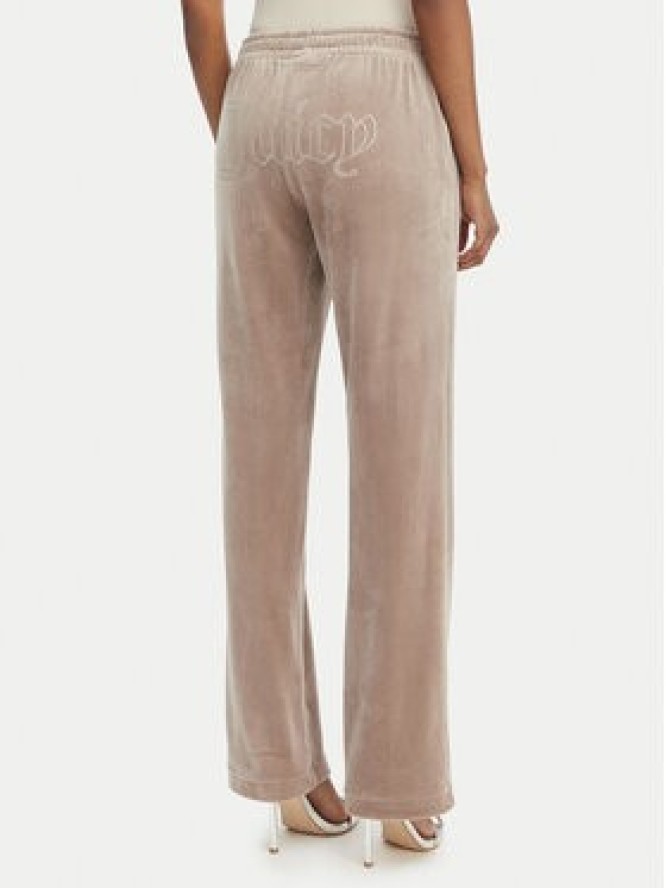 Juicy Couture Spodnie dresowe Tina JCWBJ126327 Beżowy Straight Leg