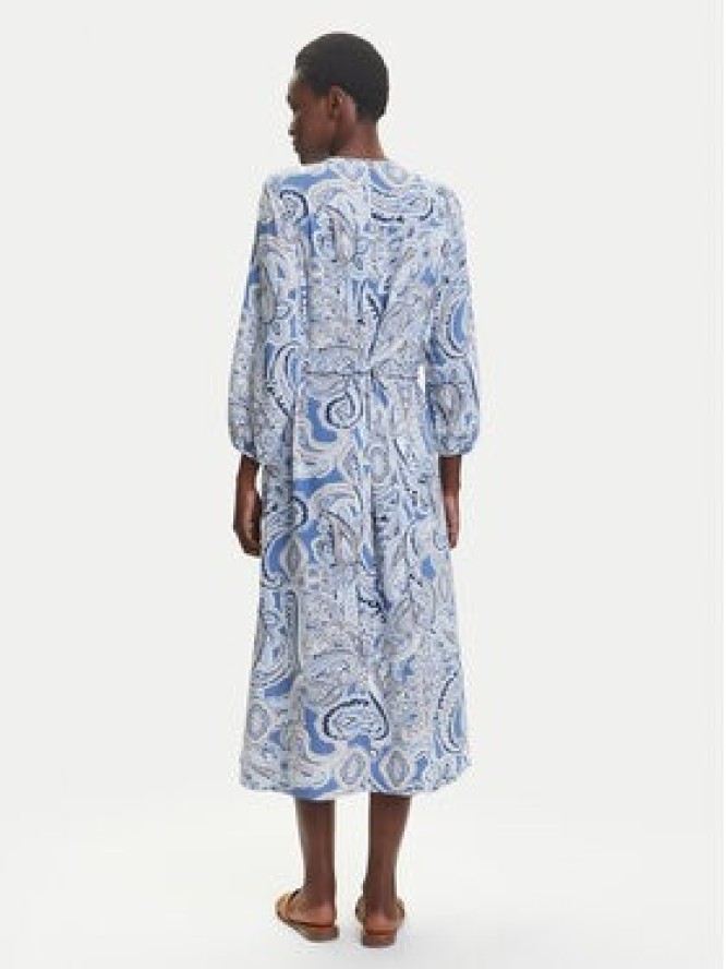 Olsen Sukienka koszulowa 13002020 Niebieski Regular Fit