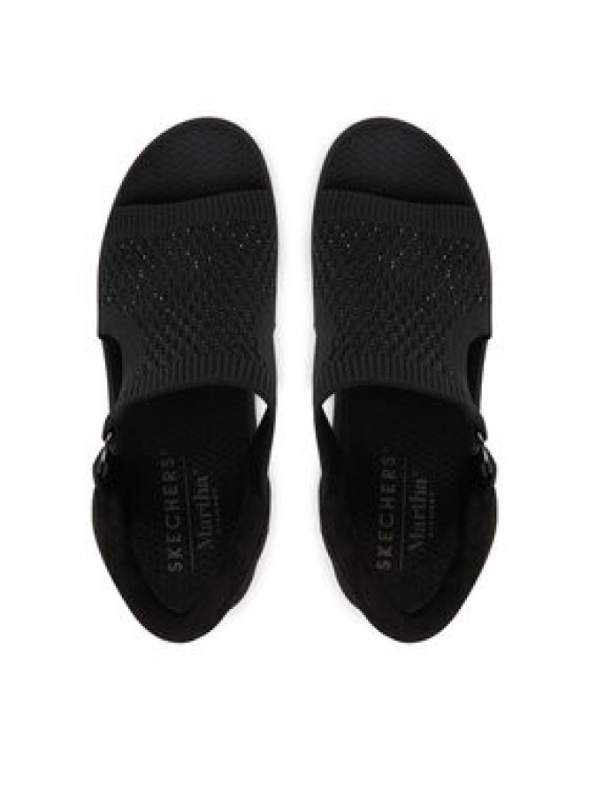 Skechers Sandały Martha Stewart: Pier-Lite - Park Path 188001/BBK Czarny