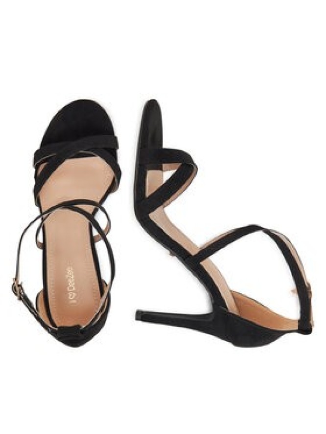 DeeZee Sandały AL0607-1 Czarny