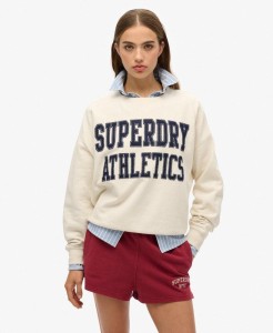 Bluza damska z naszywką tekstową Superdry Athletic Essentials
