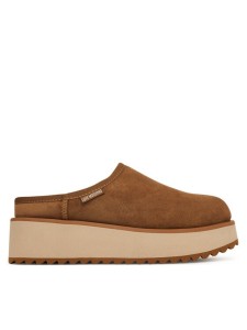 LOVE MOSCHINO Klapki JA10046L1PJAW210 Brązowy