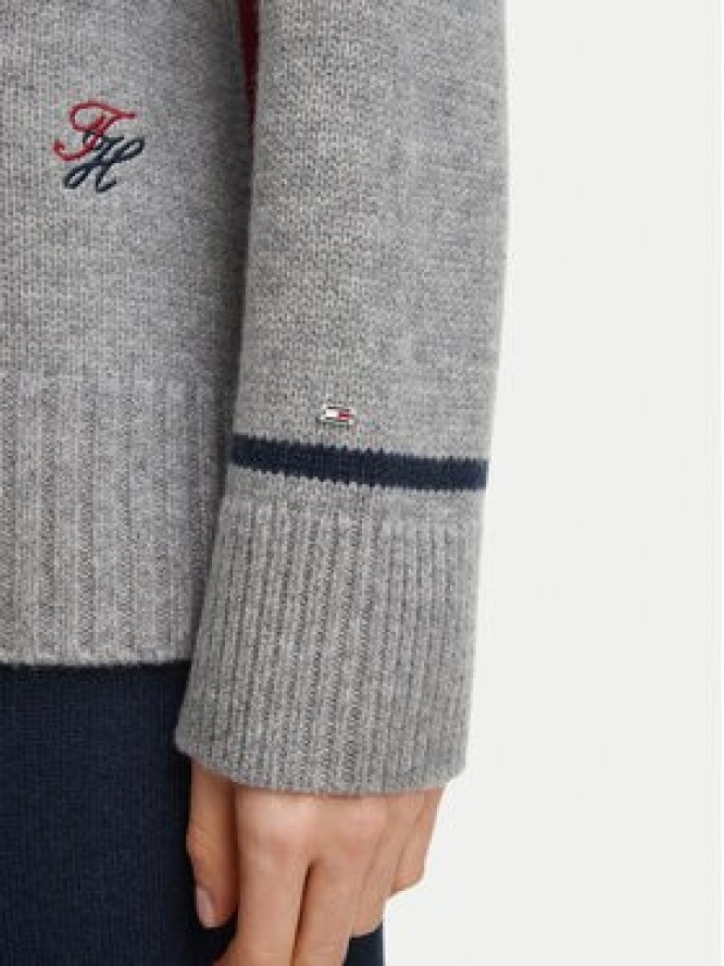 Tommy Hilfiger Golf WW0WW51430 Szary Relaxed Fit