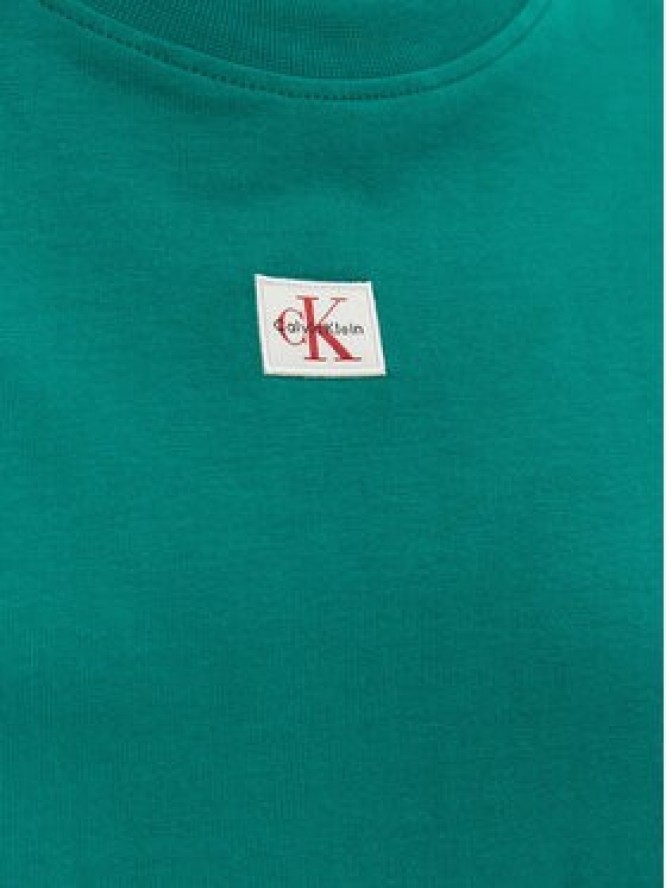 Calvin Klein Jeans Sukienka codzienna LV047F228G Zielony Oversize