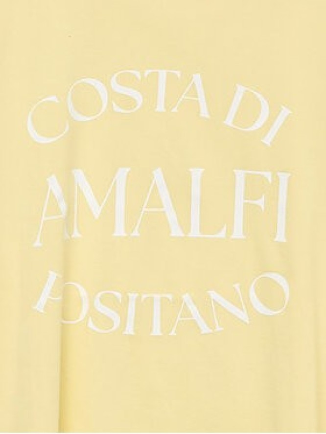 Vero Moda T-Shirt Sonna 10327143 Żółty Regular Fit