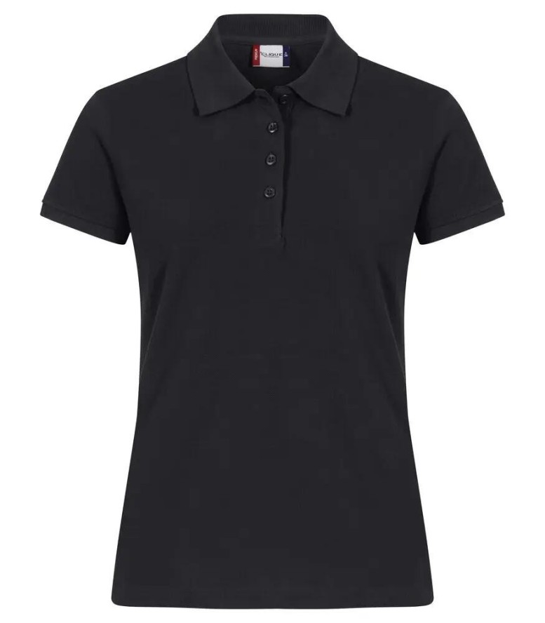 clique Heavy Premium Polo Women — Ciężka koszulka polo z czesanego bawełny