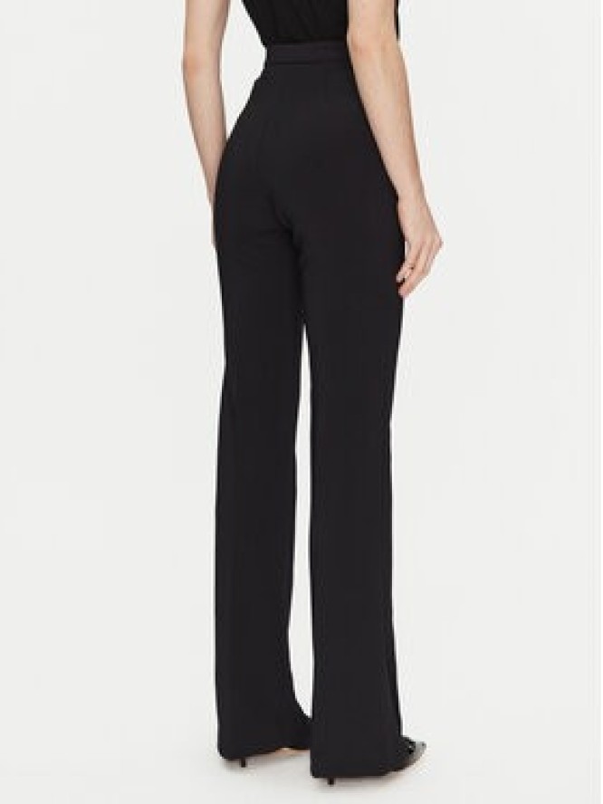 Elisabetta Franchi Spodnie materiałowe PA-078-51E2-V300 Czarny Regular Fit