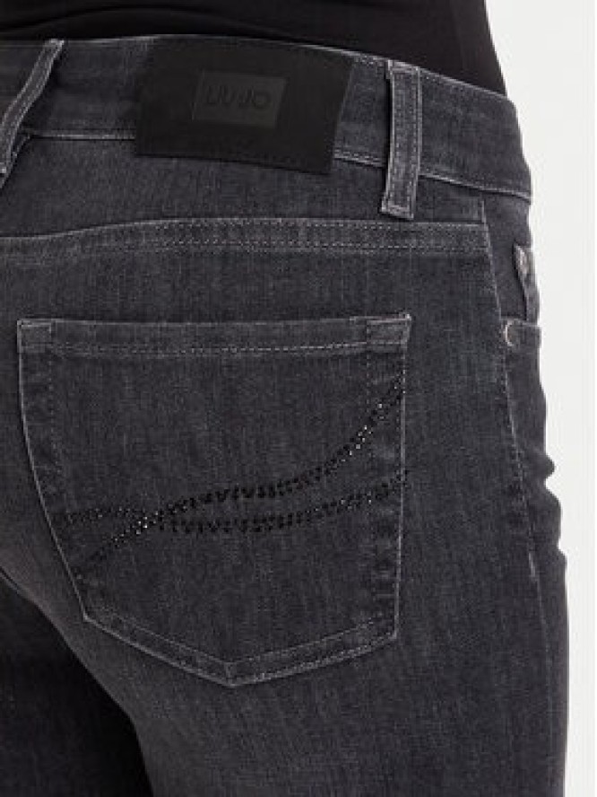 Liu Jo Jeansy UF6061 DS081 Czarny Flare Fit