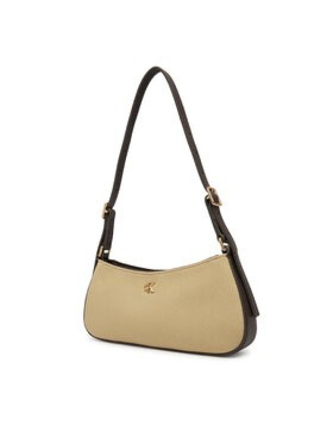 Calvin Klein Torebka Ck Canvas Small Shoulder Bag LV04F3347G Beżowy