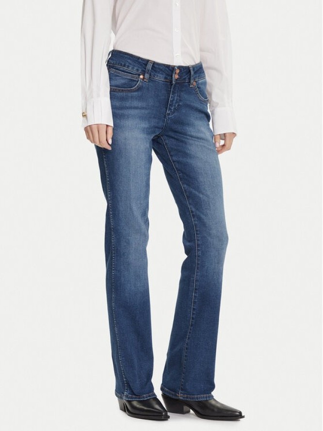 Wrangler Jeansy Bold 112371207 Granatowy Bootcut Fit