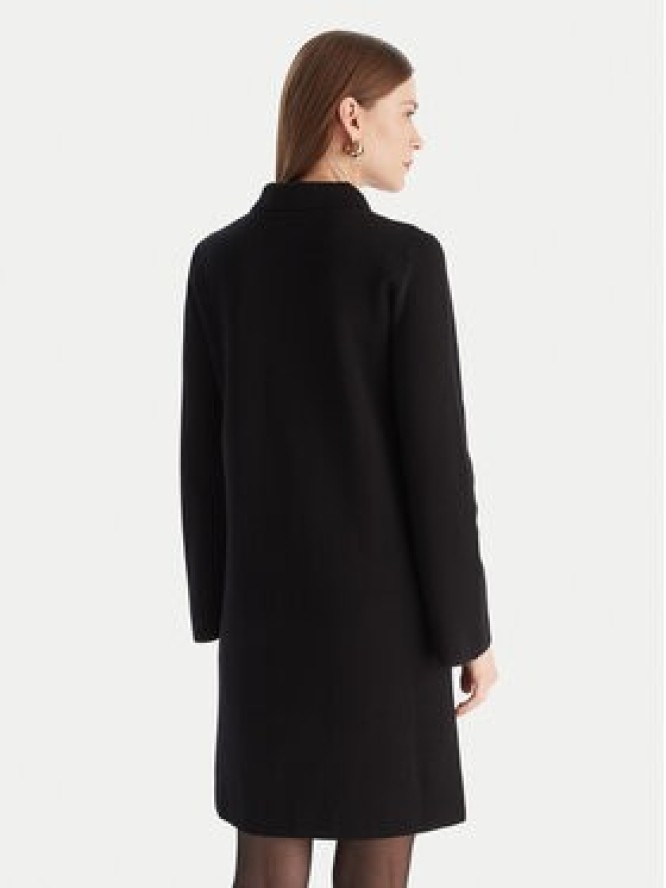 Luisa Spagnoli Sukienka dzianinowa Magilla 100109 Czarny Regular Fit