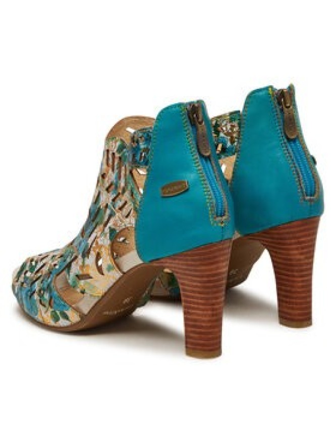 Laura Vita Sandały Albane 048 Niebieski