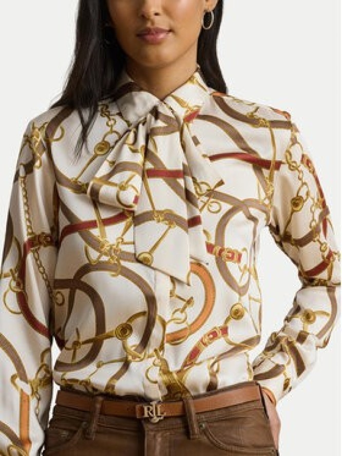 LAUREN RALPH LAUREN Koszula 200979807001 Biały Straight Fit