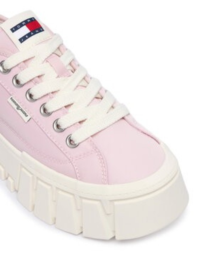 Tommy Jeans Sneakersy Tj Platform Sneaker EN0EN03098 Różowy jasny
