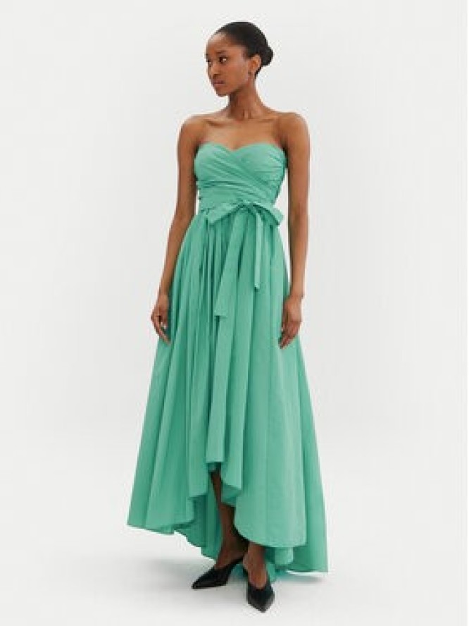 PINKO Sukienka wieczorowa 104937 Y3LE Zielony Regular Fit
