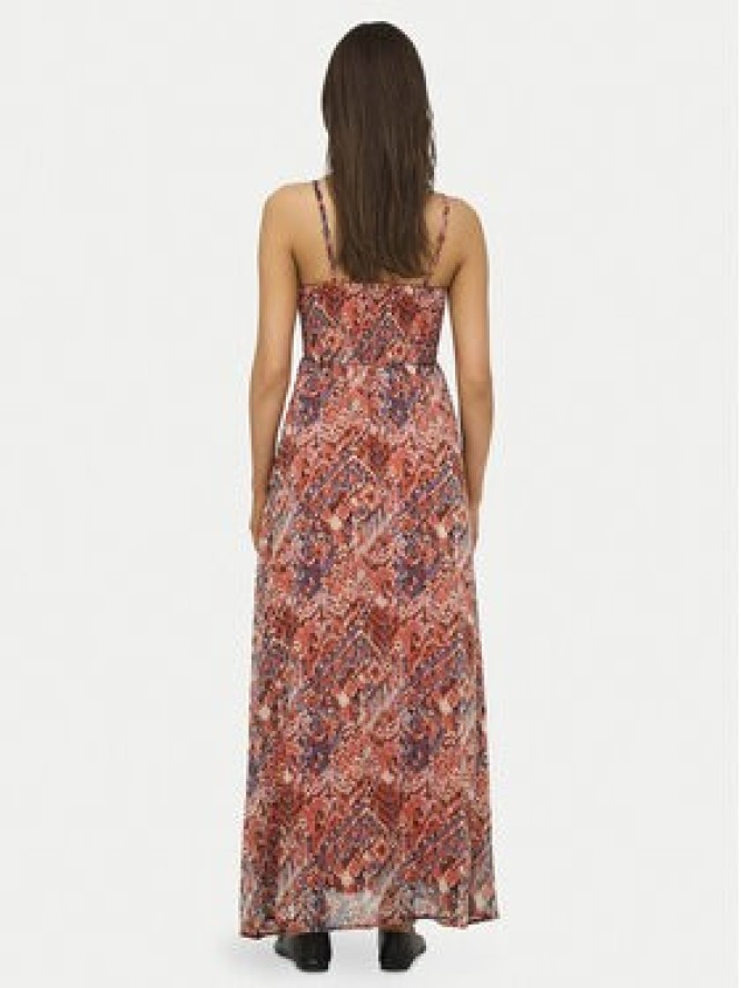 ONLY Sukienka letnia Elena 15352634 Pomarańczowy Regular Fit