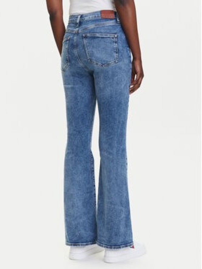 Tommy Jeans Jeansy Sylvia DW0DW20654 Niebieski Flare Fit