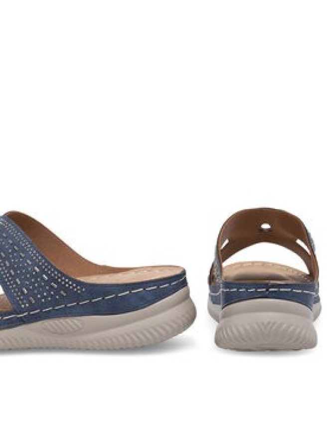 Clara Barson Klapki WYL05010-30 Niebieski