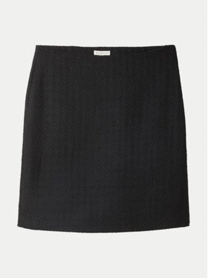 Tom Tailor Spódnica mini 1044649 Czarny Regular Fit