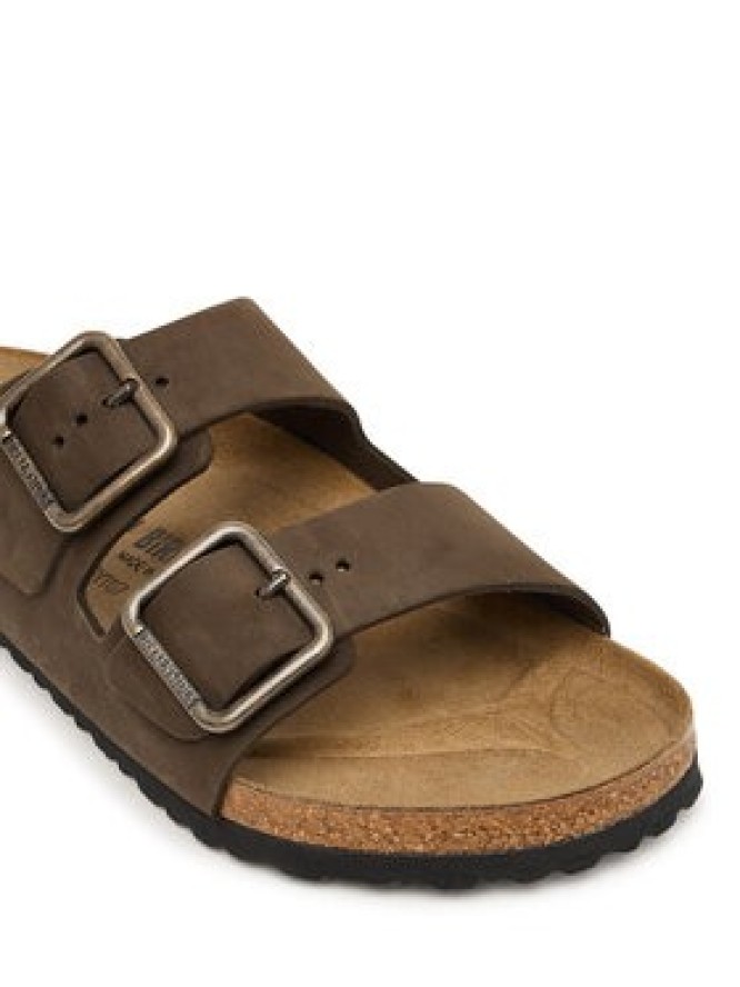 Birkenstock Klapki Arizona Wire Buckle 1032761 Beżowy ciemny