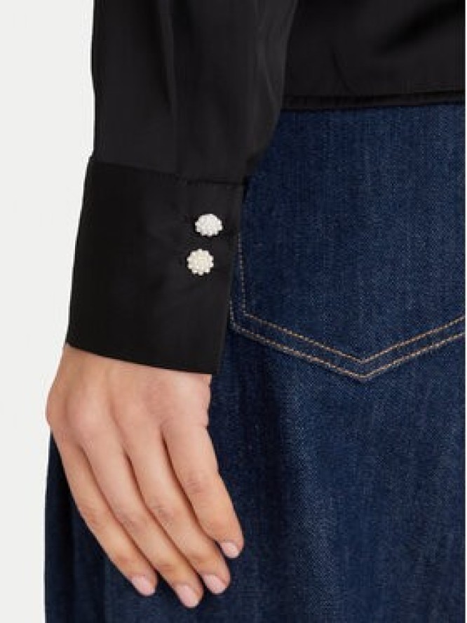 ONLY Bluzka Mika 15361191 Czarny Regular Fit