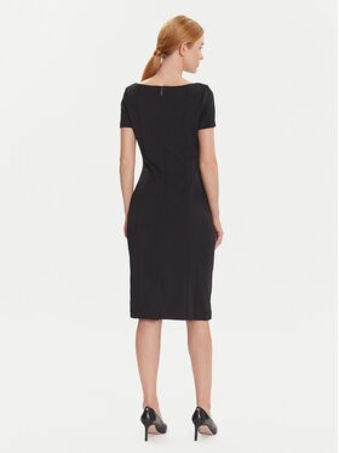 Calvin Klein Sukienka koktajlowa LV044D063G Czarny Slim Fit