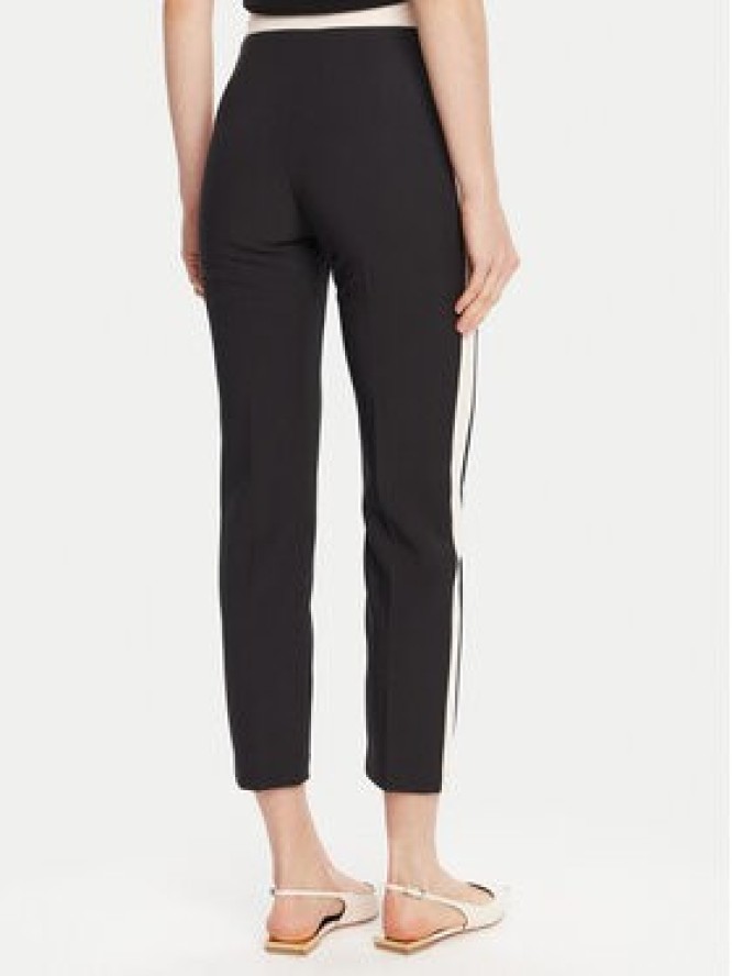 Elisabetta Franchi Spodnie materiałowe PA-T01-56E2-V340 Czarny Regular Fit