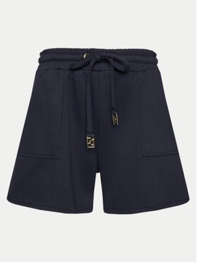 Gaudi Szorty materiałowe 511BD24007 Granatowy Regular Fit