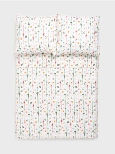 Komplet pościeli ze świątecznym wzorem - wielobarwny