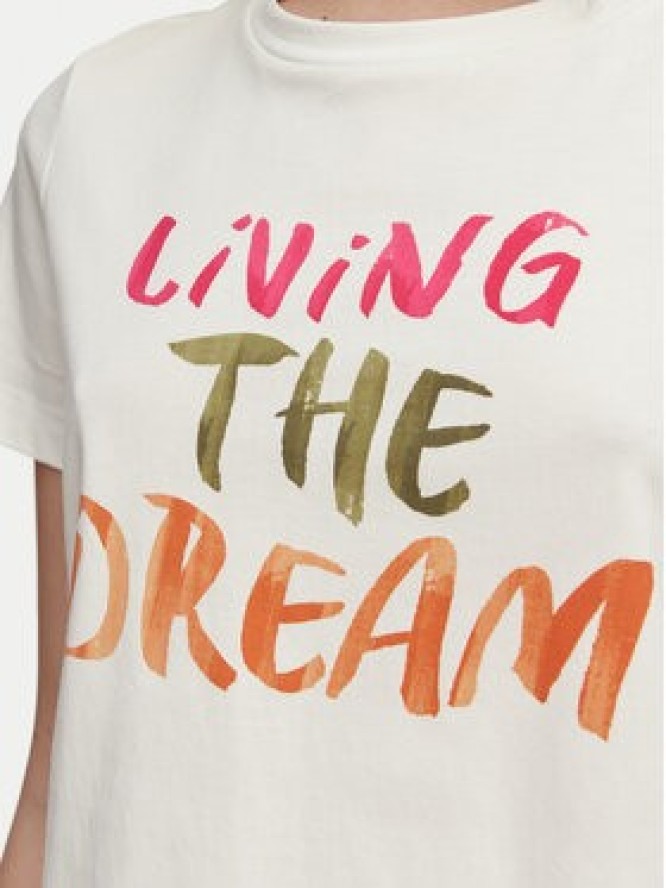 Vero Moda T-Shirt Jida 10340948 Biały Regular Fit