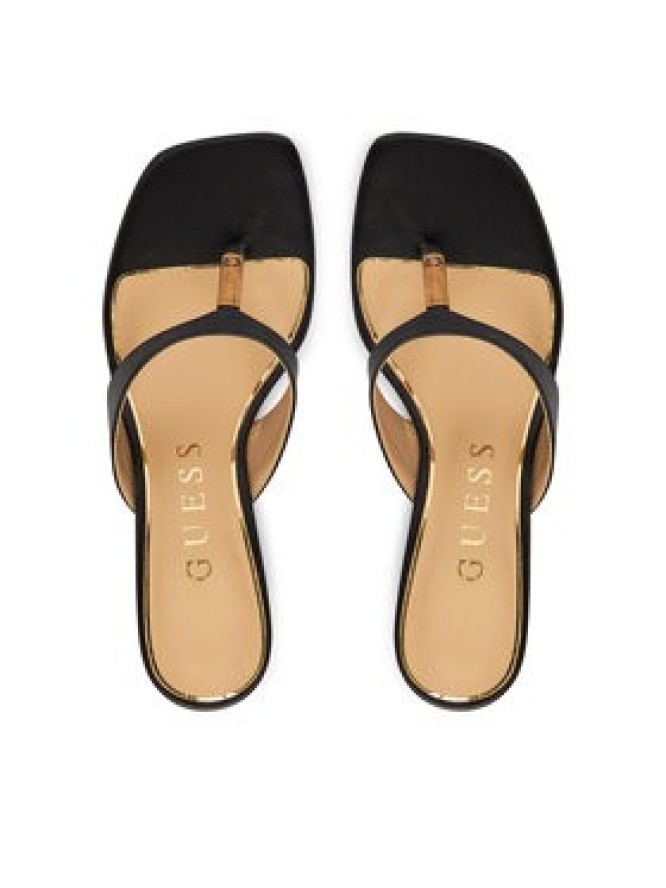 Guess Japonki FLJYZA LEA03 Czarny