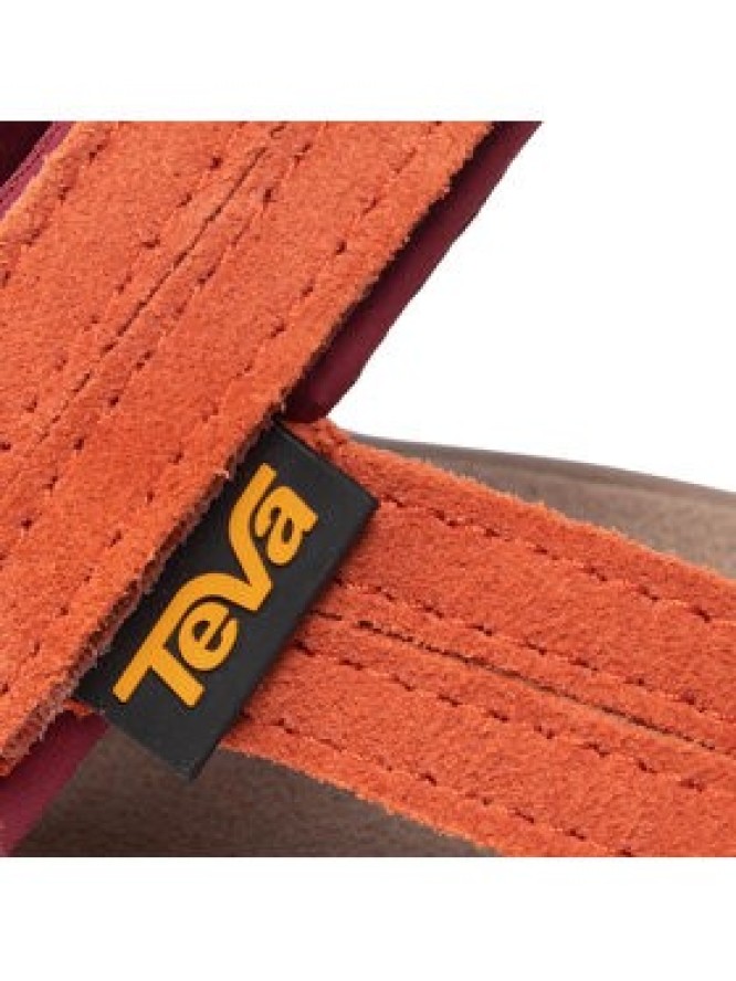 Teva Sandały Terra Fi Lite Suede 1124035 Pomarańczowy
