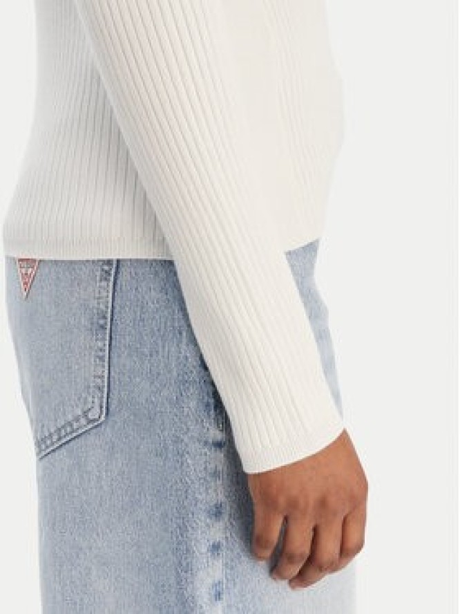 Guess Sweter W6RR58 Z2YK2 Écru Regular Fit