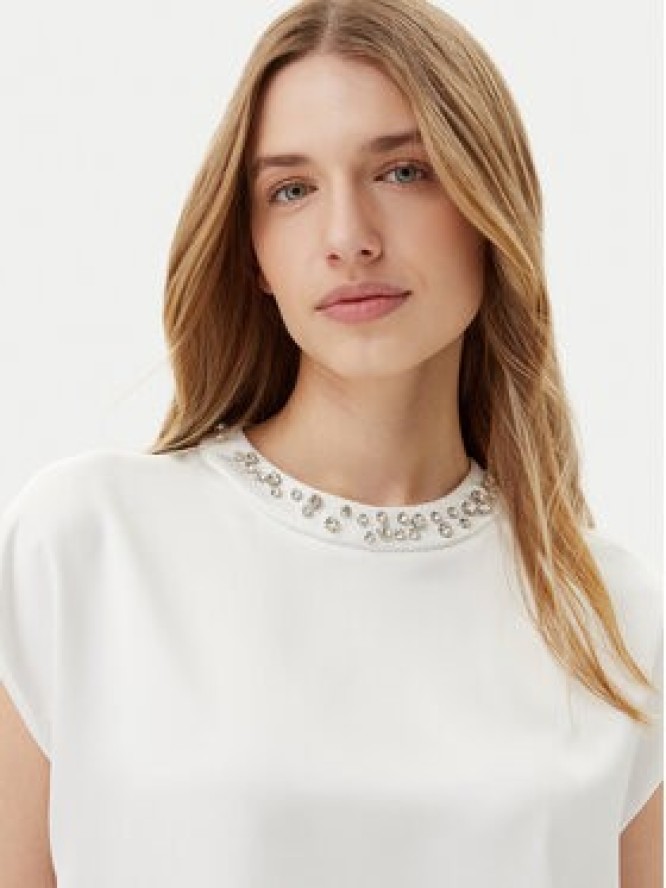 Imperial Bluzka RIC3JBA Biały Regular Fit