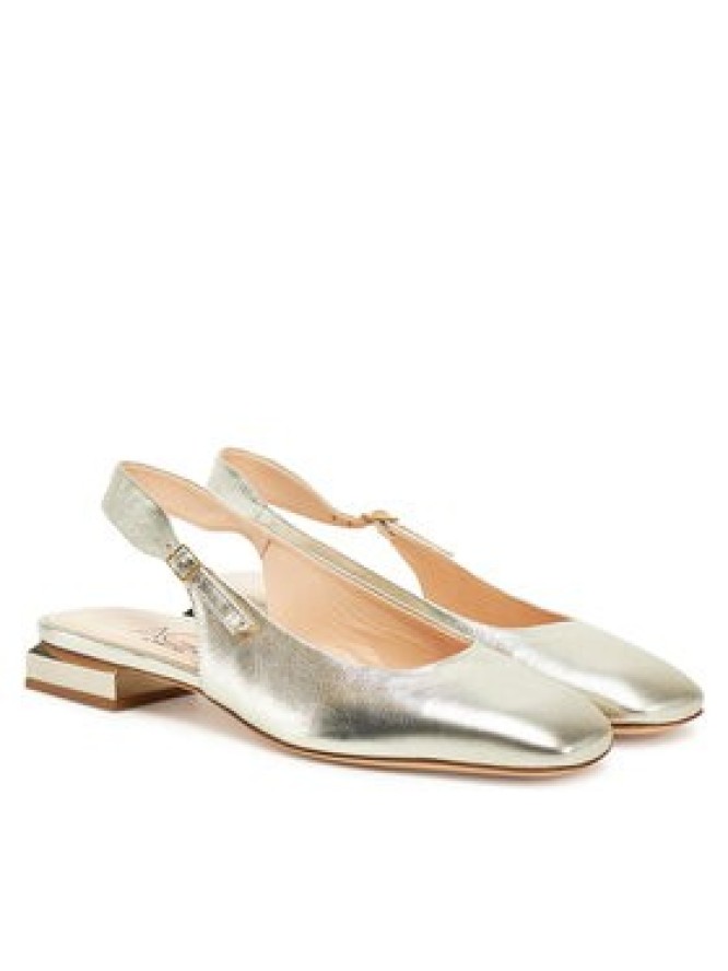 AGL Sandały Angie L Sling B D557006PCKB135G252 Złoty