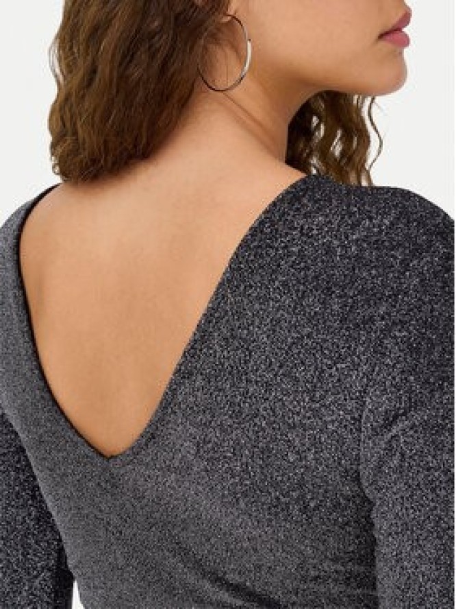 ONLY Sukienka koktajlowa Rich 15360278 Szary Regular Fit