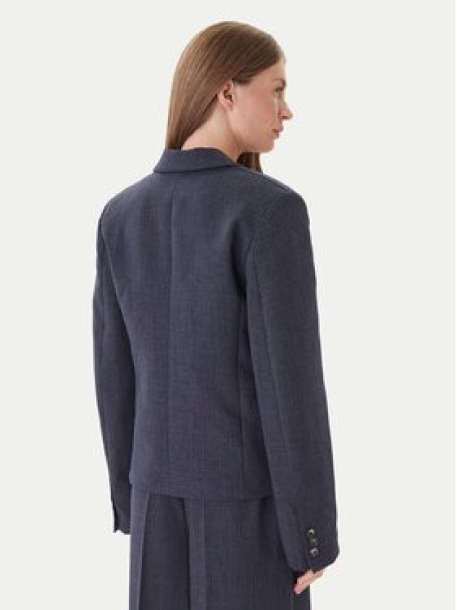 ViCOLO Marynarka TF0203 Granatowy Regular Fit