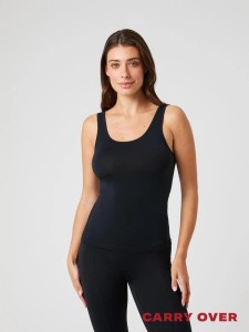 bjorn_borg STUDIO DEEP BACK TANK TOP z TENCELT Modal – BLACK BEAUTY