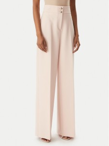 Maryley Spodnie materiałowe 26EB680/43PY Różowy jasny Regular Fit