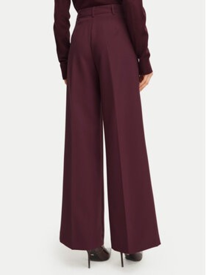 BOSS Spodnie materiałowe 50580299 Bordowy Regular Fit