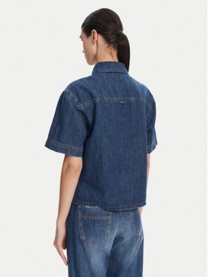 French Connection Koszula jeansowa 72NZD Niebieski Regular Fit