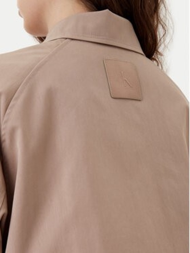 Calvin Klein Jeans Trencz J20J224713 Beżowy Regular Fit