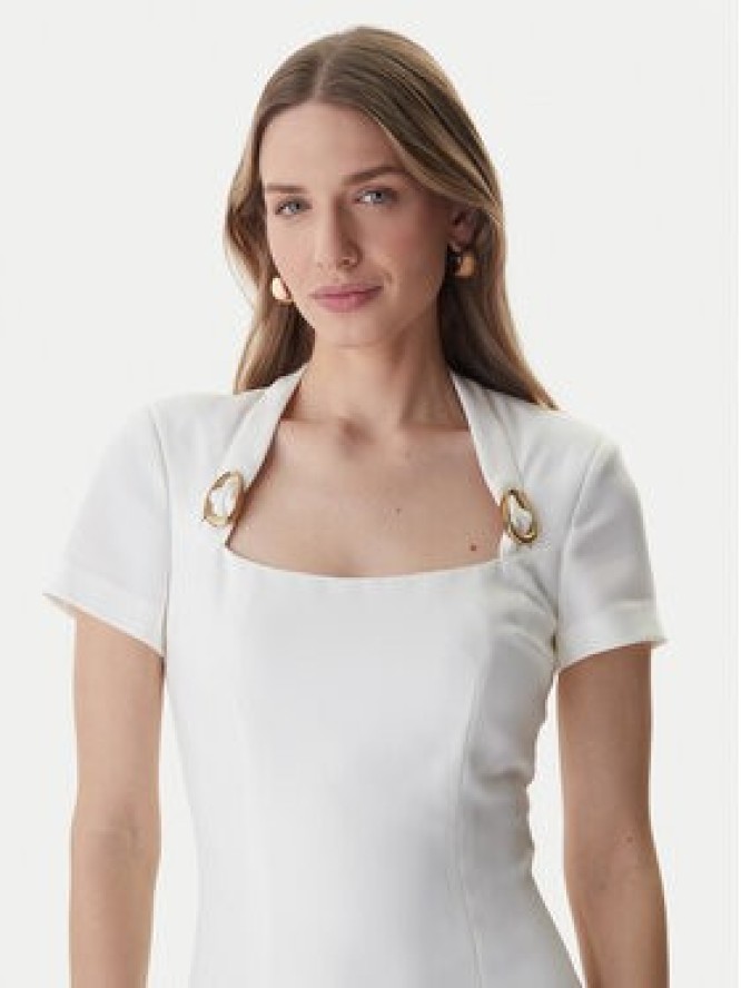 Marciano Guess Sukienka koktajlowa 6RGK12 7357A Biały Regular Fit