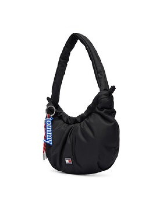 Tommy Jeans Torebka Tjw Icon Charms Shoulder Bag AW0AW18780 Czarny