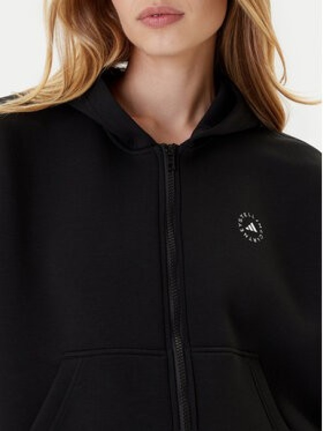 adidas by Stella McCartney Bluza JV7036 Czarny Loose Fit