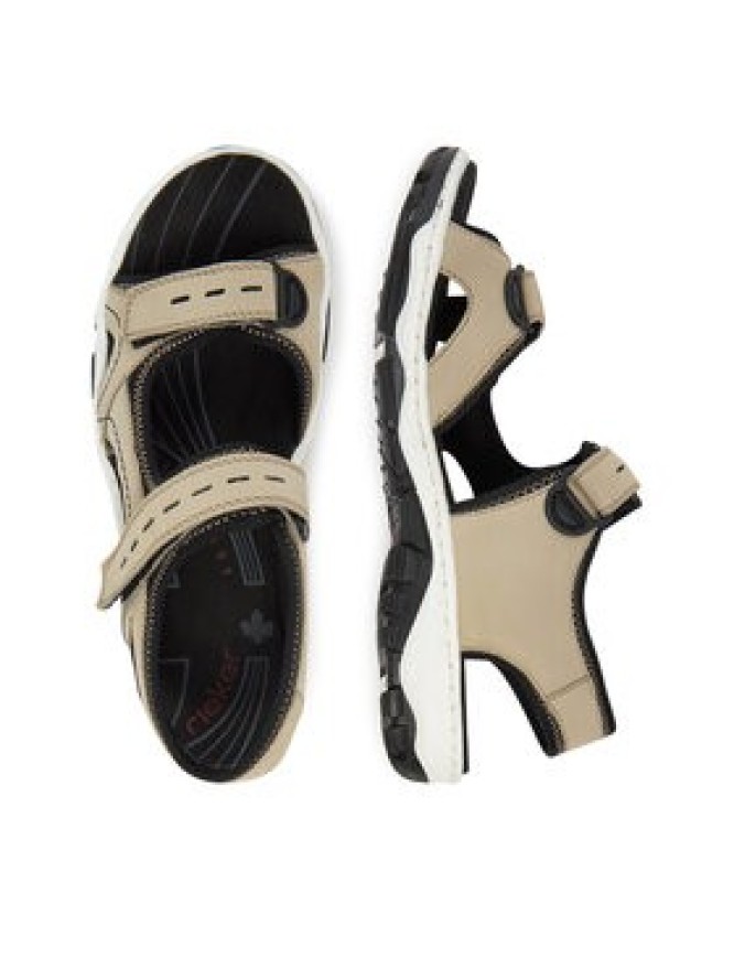 Rieker Sandały 68866-61 Beżowy