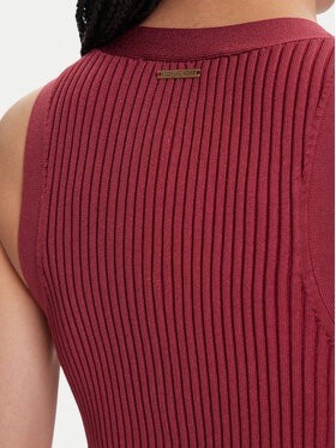 MICHAEL Michael Kors Sukienka dzianinowa MT5832533D Różowy Slim Fit