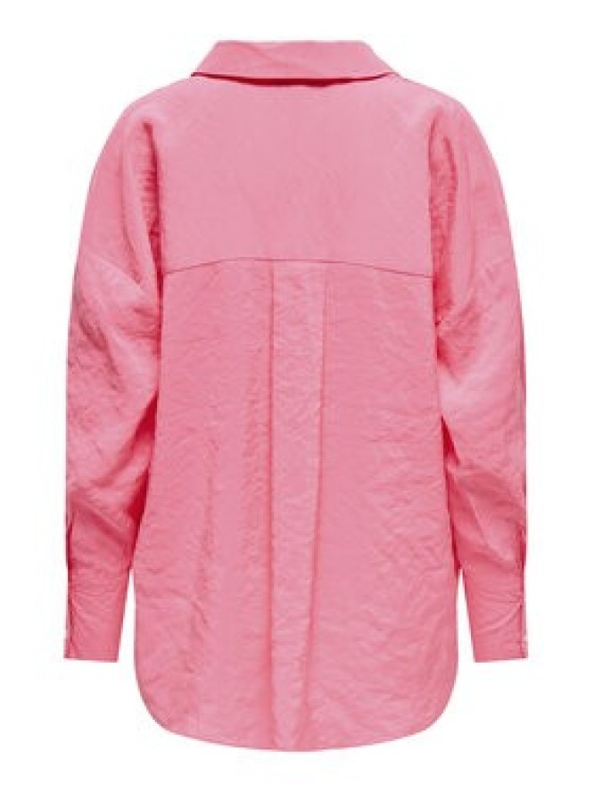 ONLY Koszula Zazima 15272523 Różowy Oversize