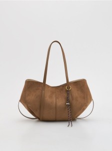 Torebka na ramię - brązowy