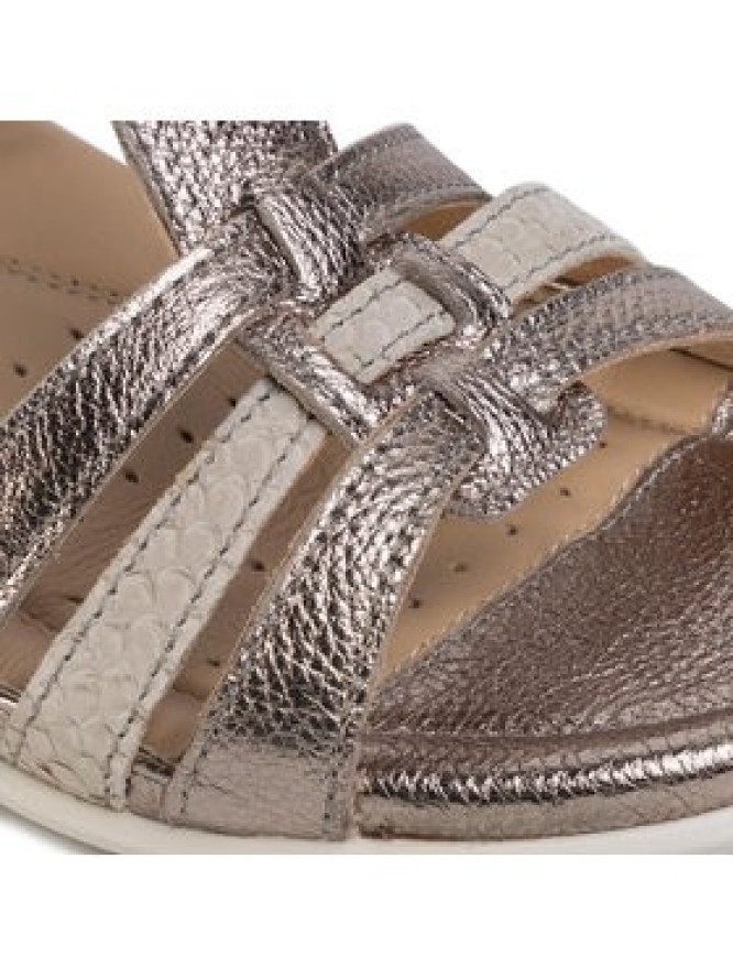 ECCO Sandały Flash 24087357462 Złoty